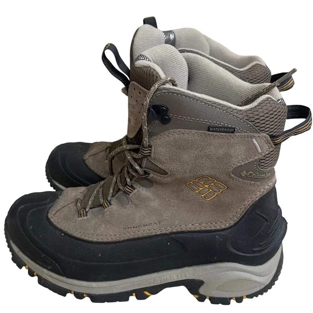 Columbia Bugaboot Plus III Omni-Heat Waterproof Winter Boots EUC Mens 11.5