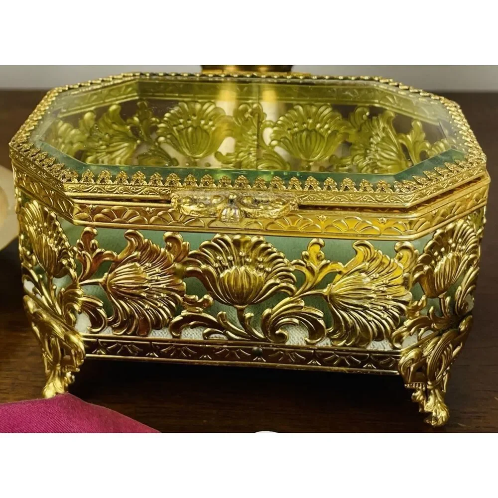 Unbranded antique caskets