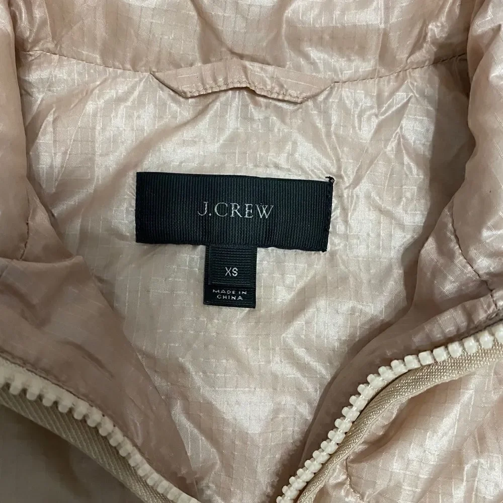J. Crew crew shoulder size