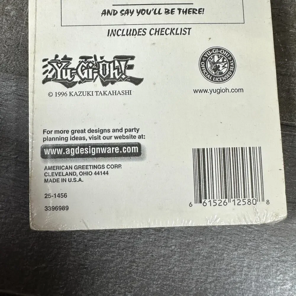 Designware outer packaging yugioh