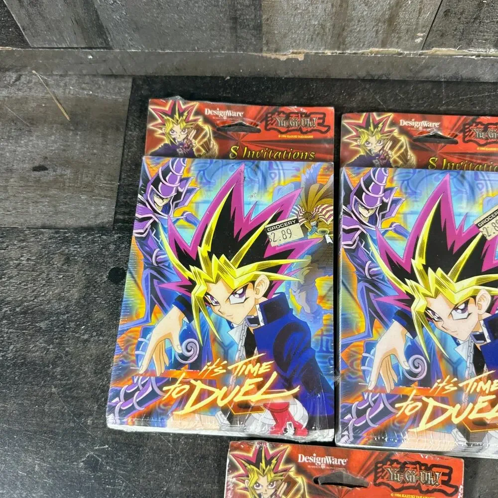 Designware yugioh invitations birthday