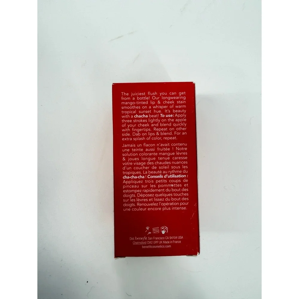 Benefit Cosmetics all note