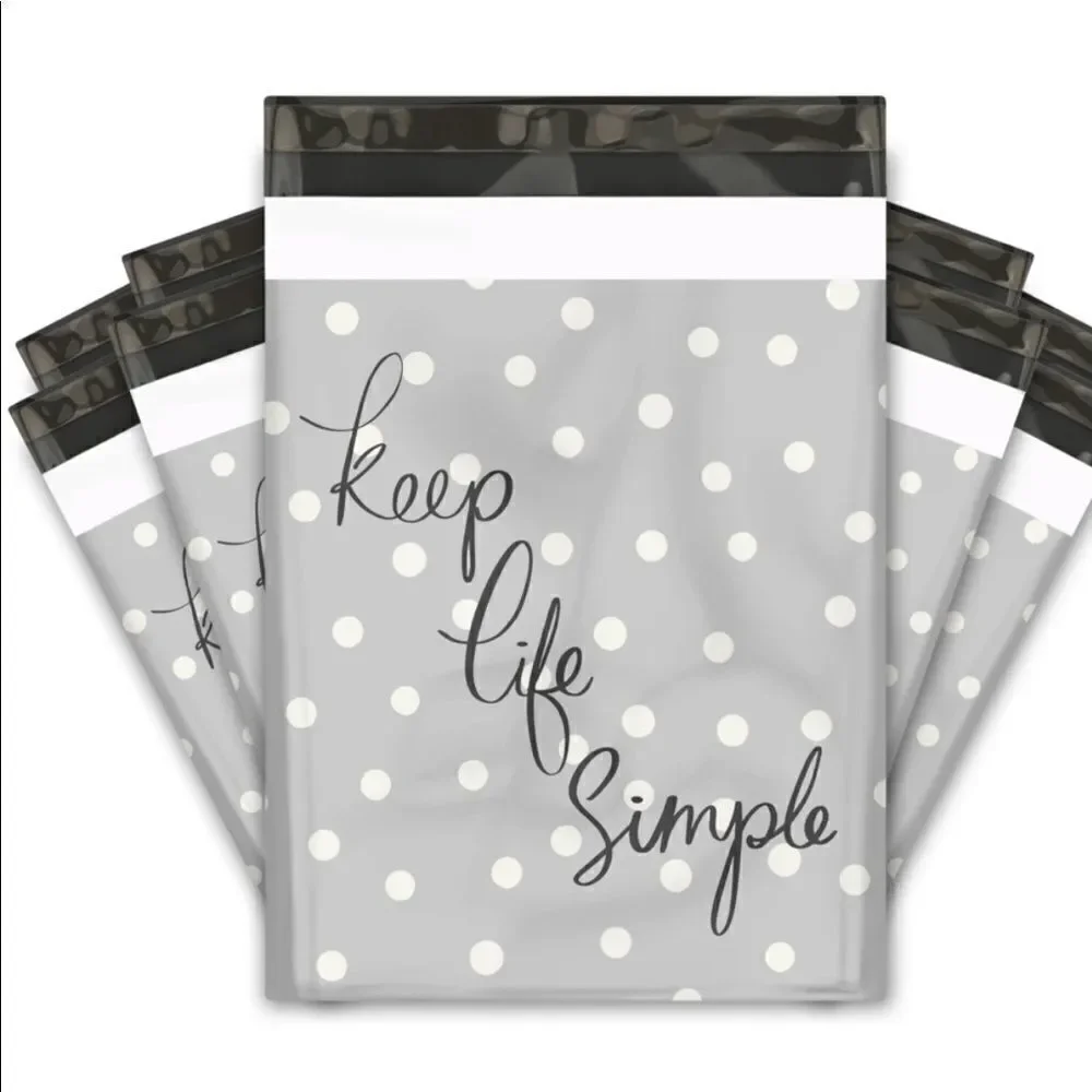 Poly Mailers MIX FUN 10x13 35 pieces 35 stickers 1.5”