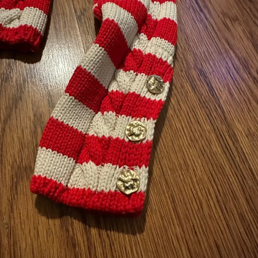 Zara long red knit