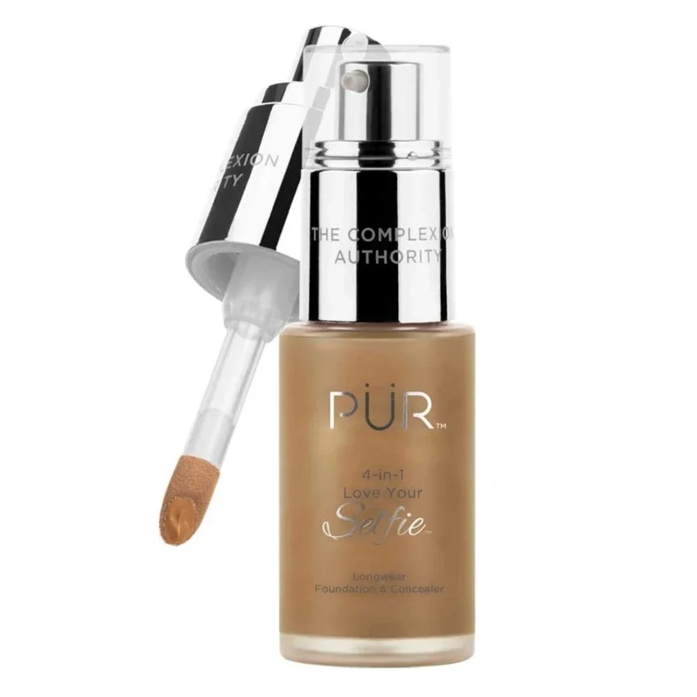 PUR 4-in-1 Love Your Selfie Longwear Foundation Concealer DG3 Deep Golden 1oz