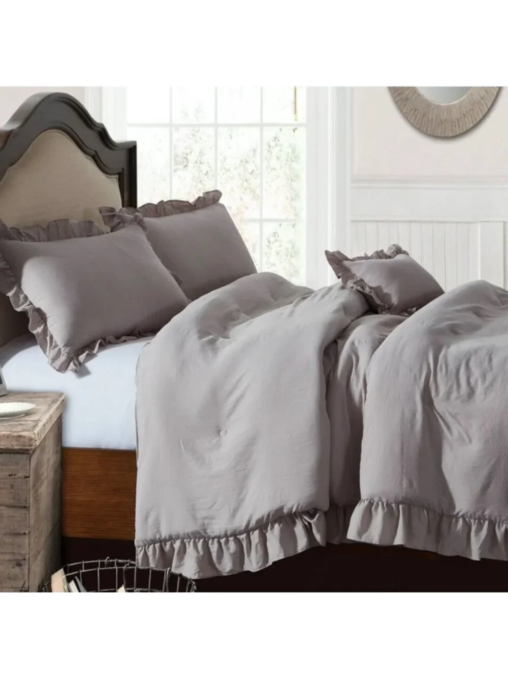Boutique ruffle duvet