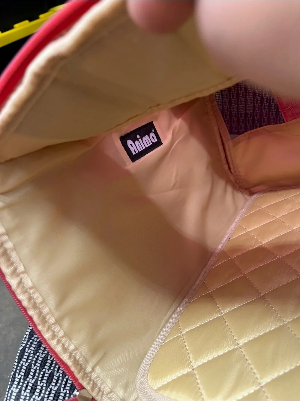 Anima bag faux finish