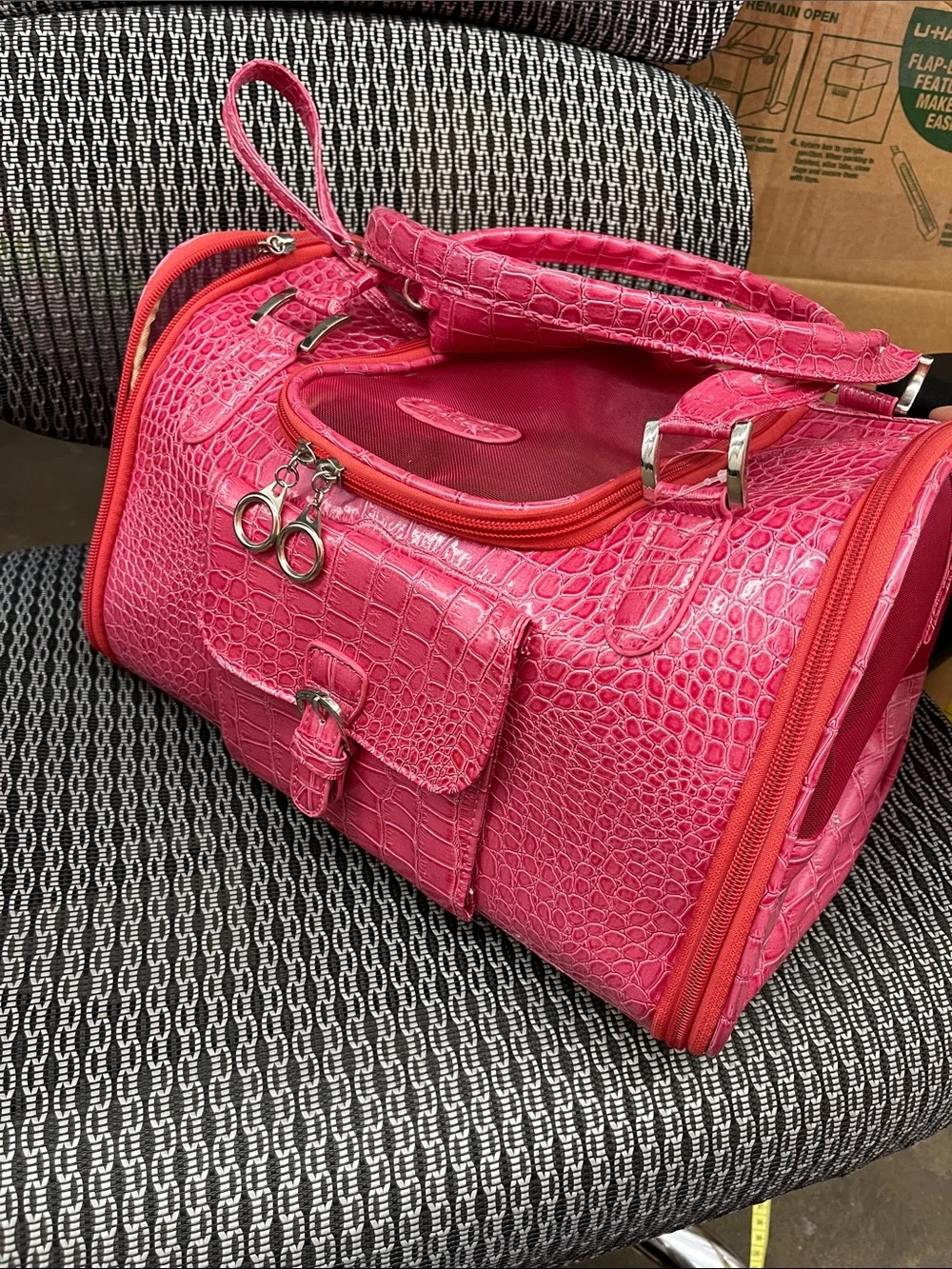 Anima bag stylish travel pink