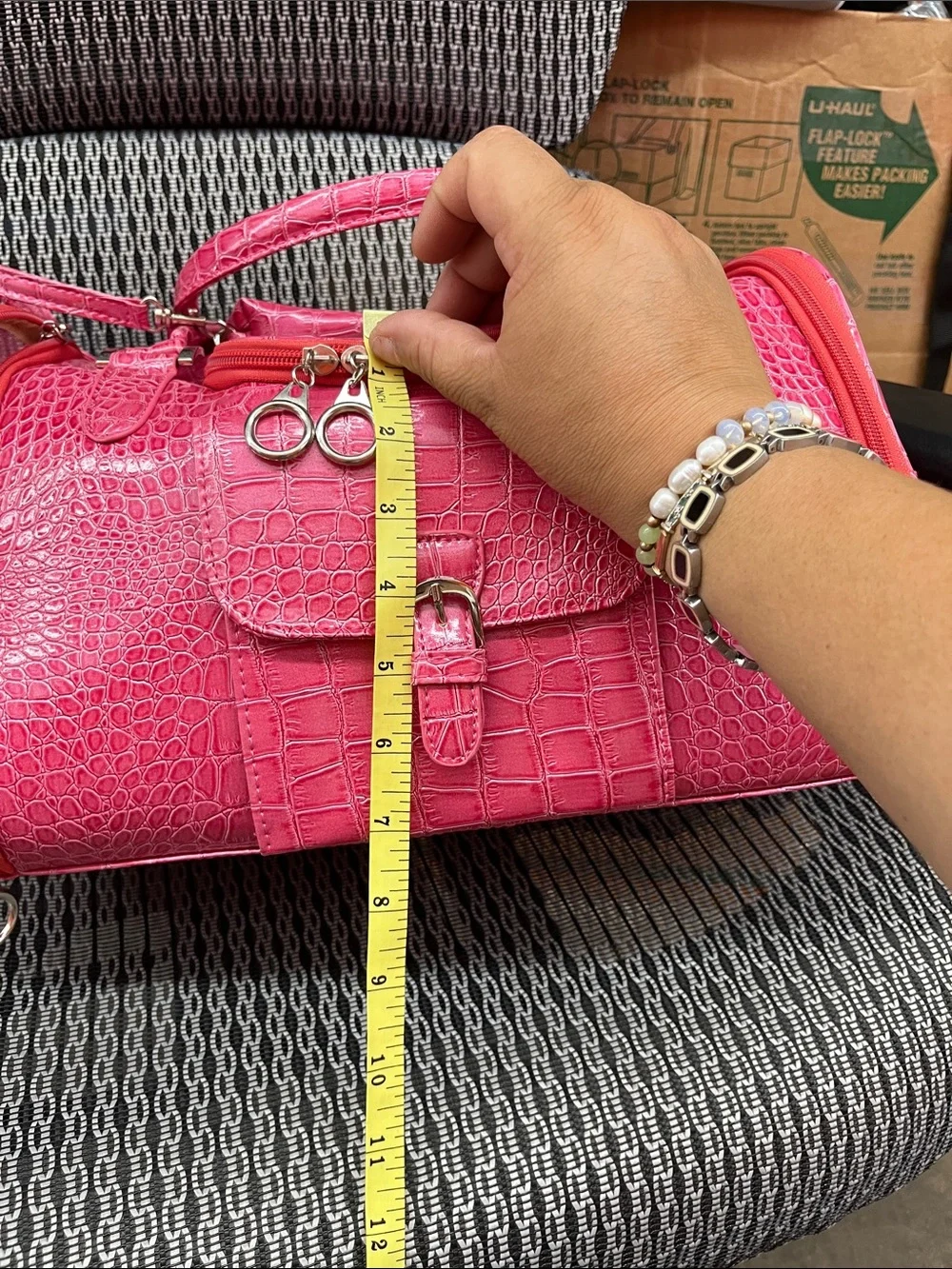 Anima bag catching croc