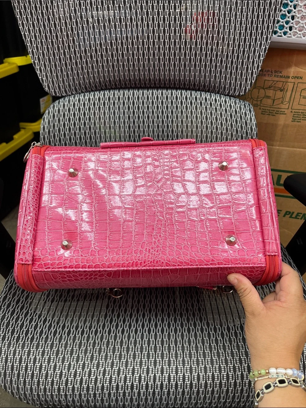 Anima bag treats faux color