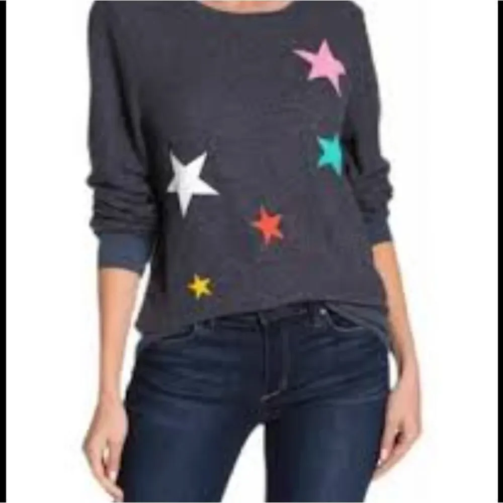 Wildfox Star Sweater Sweatshirt Size XS