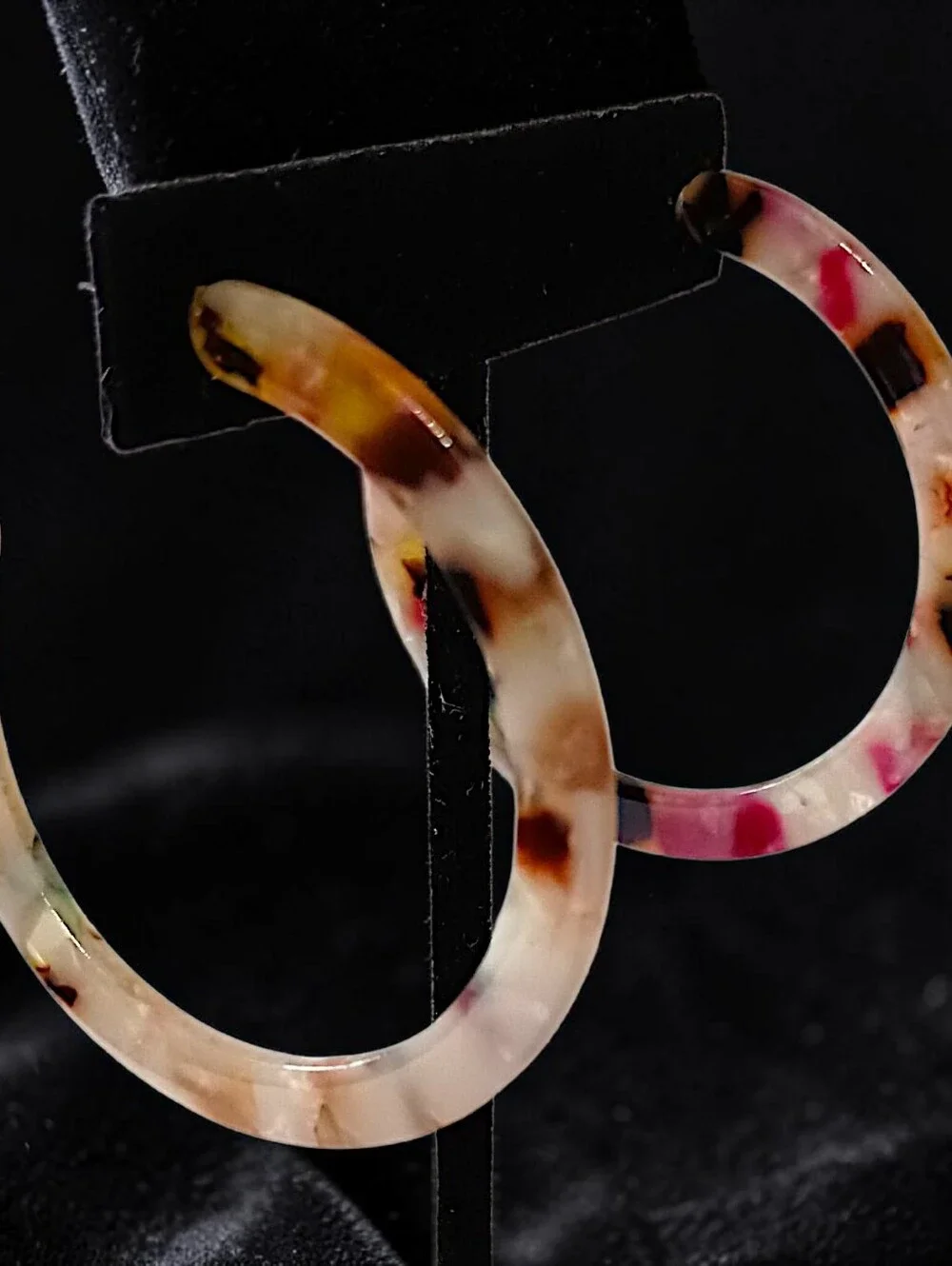 Vintage hoop marbled