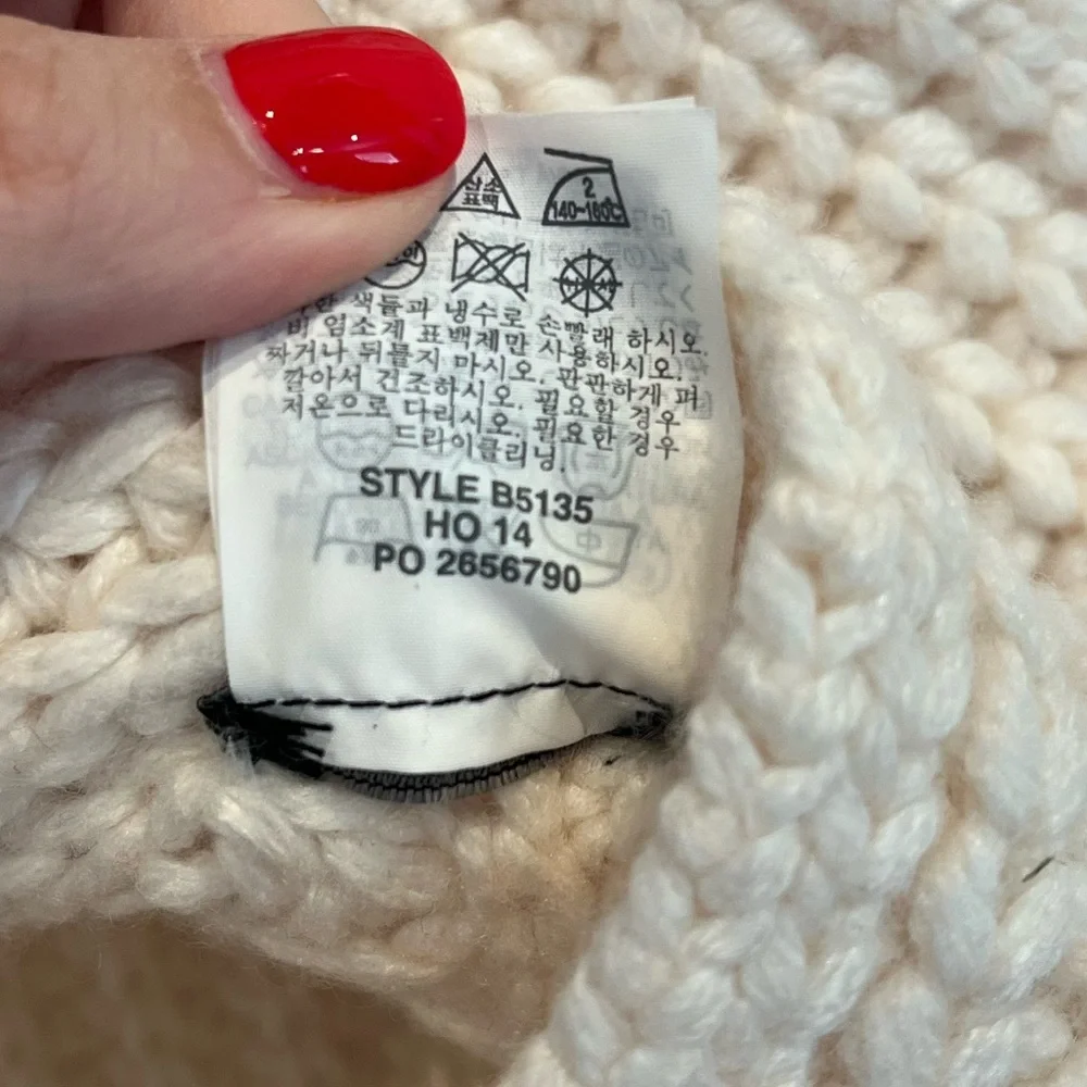 J. Crew crew chunky