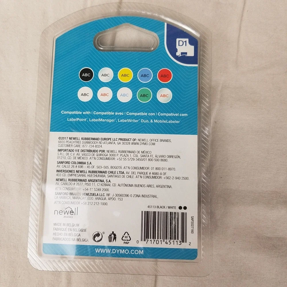 Dymo d1 standard