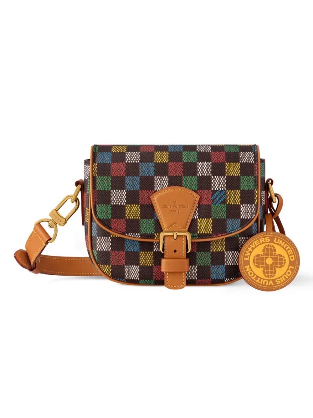 Louis Vuitton x Pharrell Williams Montsouris LV Vers Damier Ebene Messenger PM
