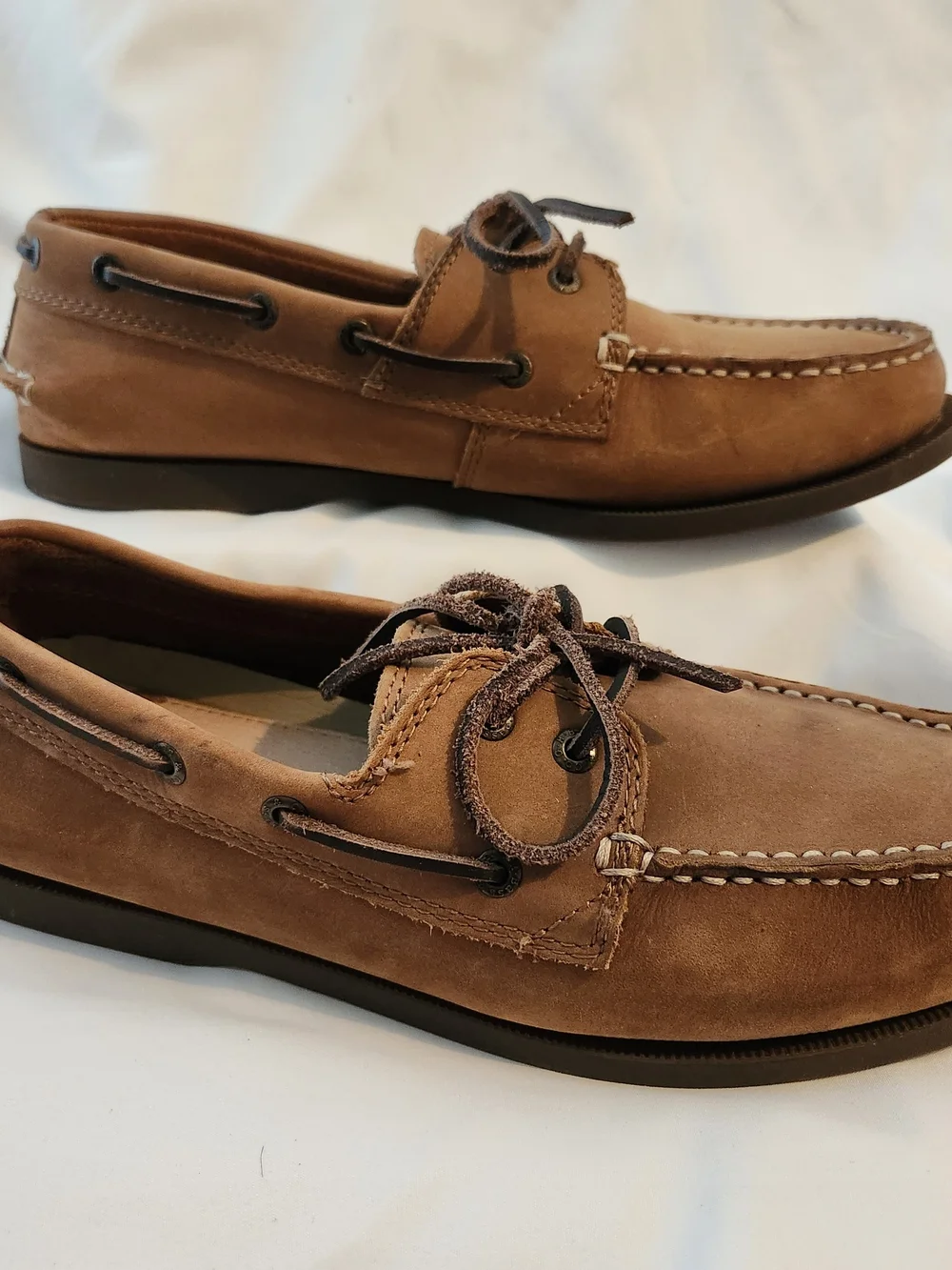 G.H. Bass & Co. tan suede