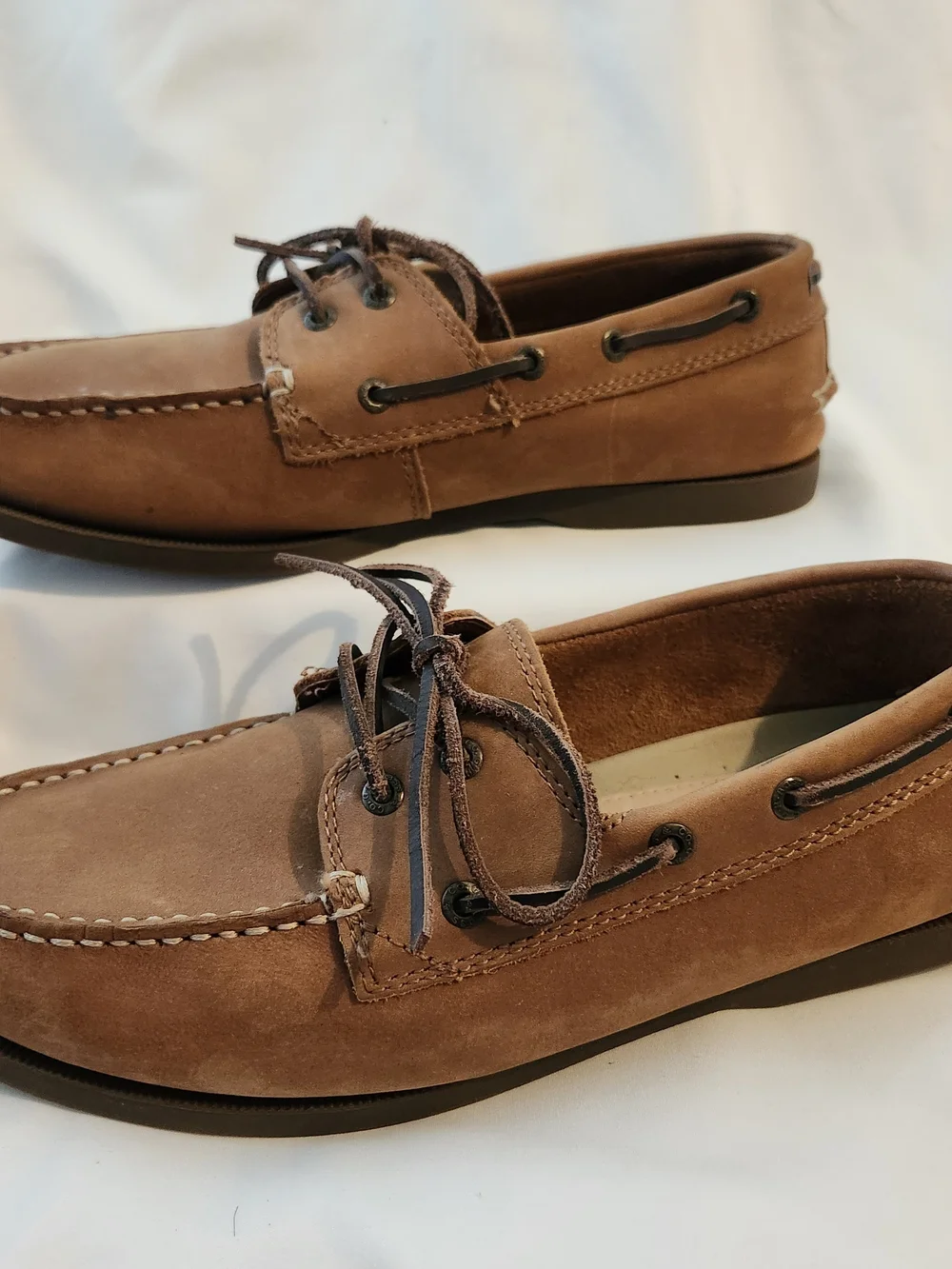G.H. Bass & Co. tan suede