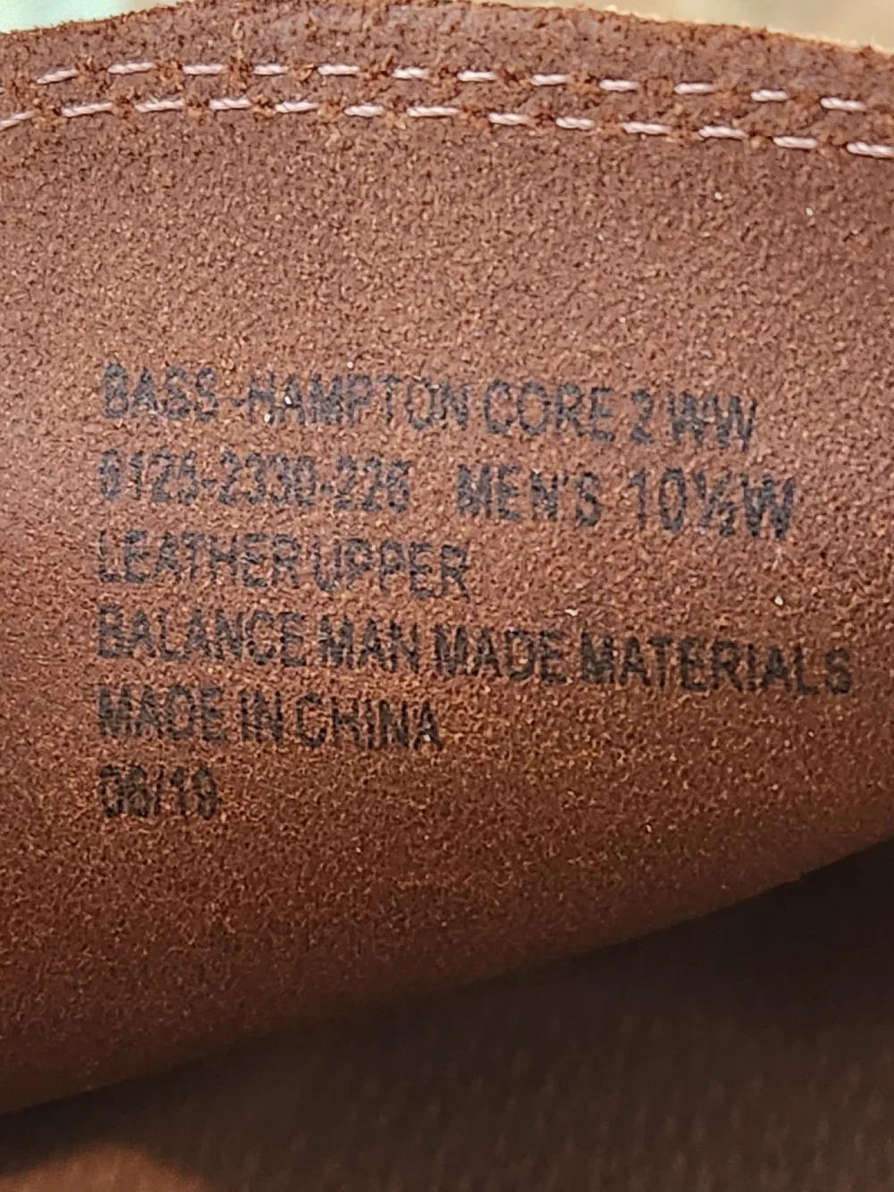 G.H. Bass & Co. tan suede
