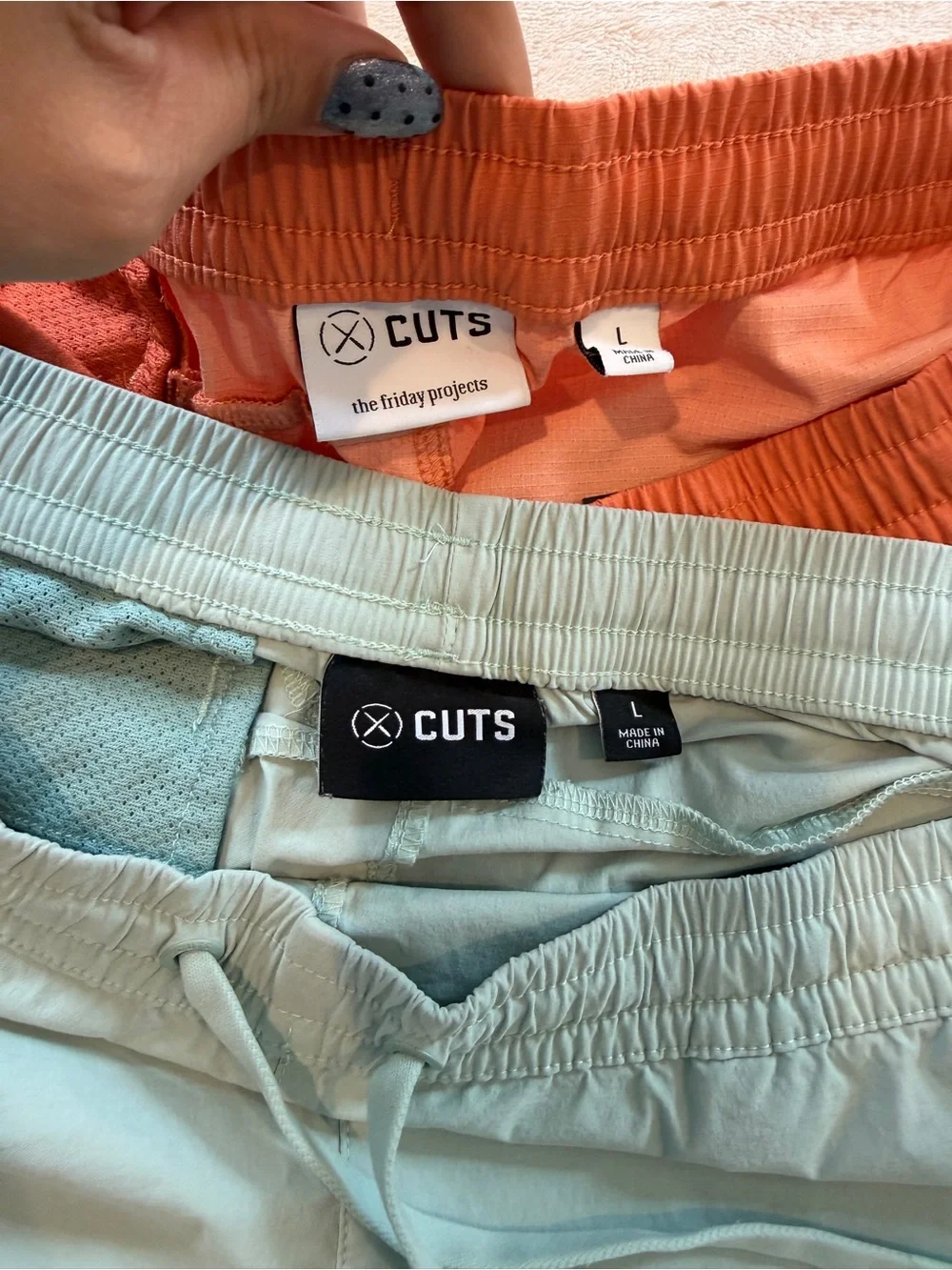 Cuts Clothing than but large