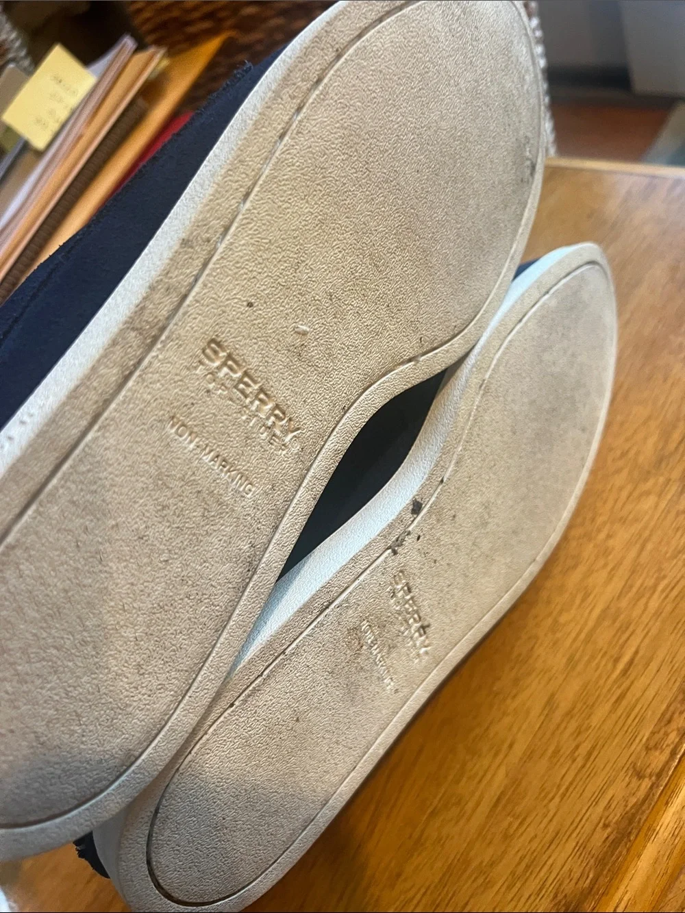 Sperry cushioned comfortable toe
