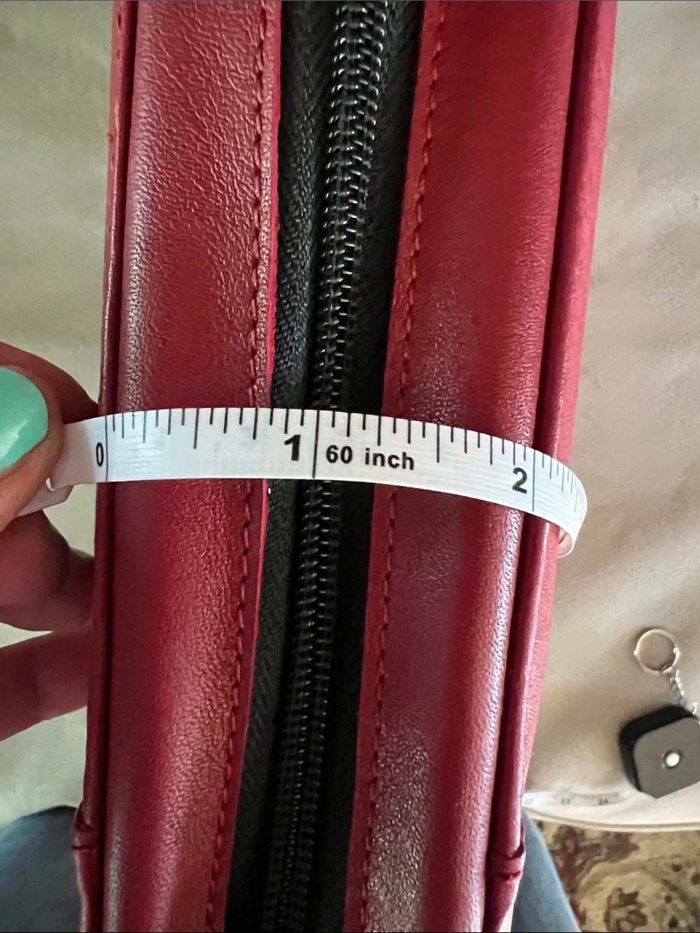 Franklin Covey dual leather zip