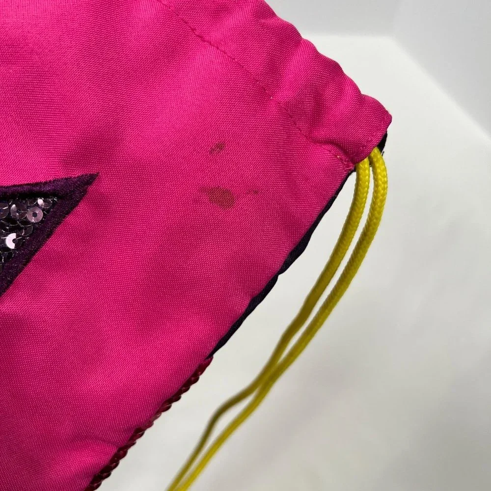Little Miss Matched drawstring bag
