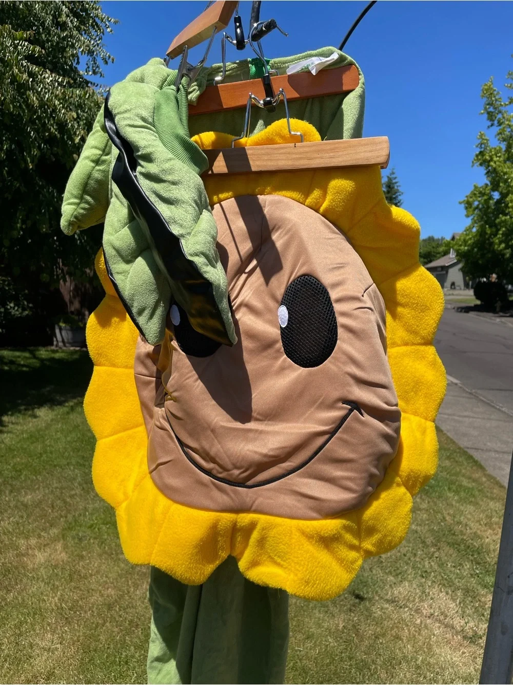 Plants Vs Zombies Sunflower Costume M
