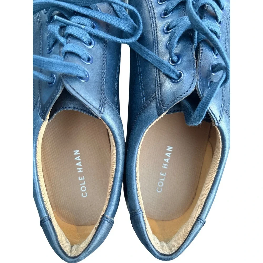 Cole Haan shoes incorporate leather