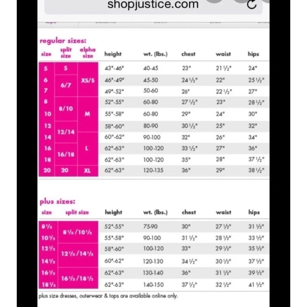 Justice scoop neck