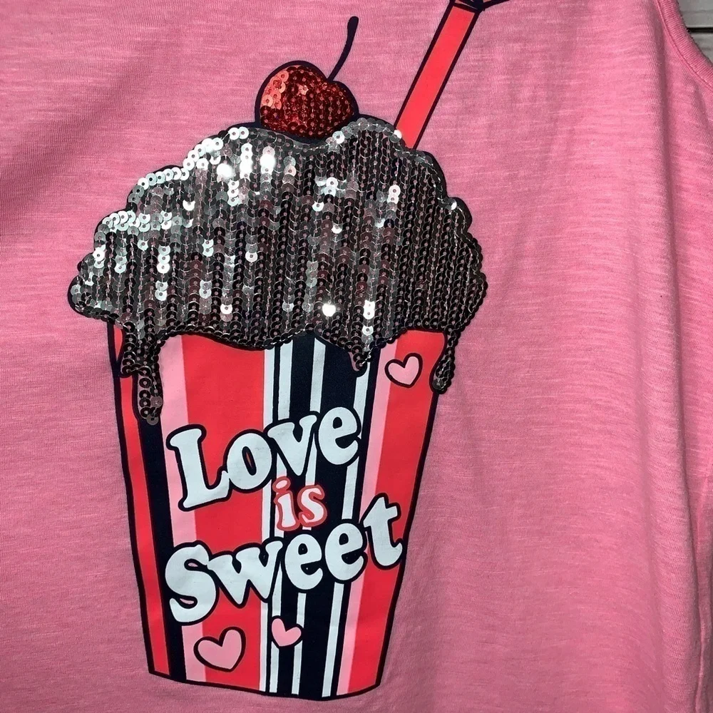 Justice scoop neck