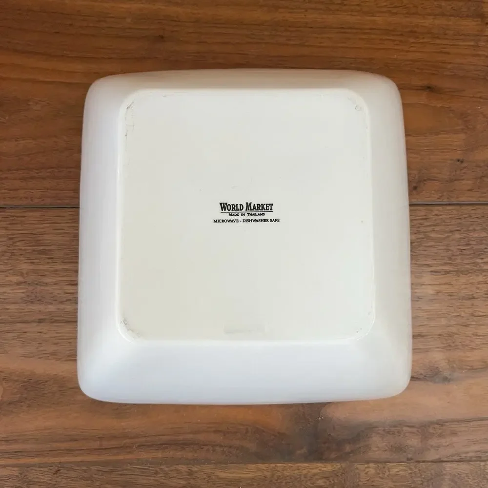 World Market bowl heavy