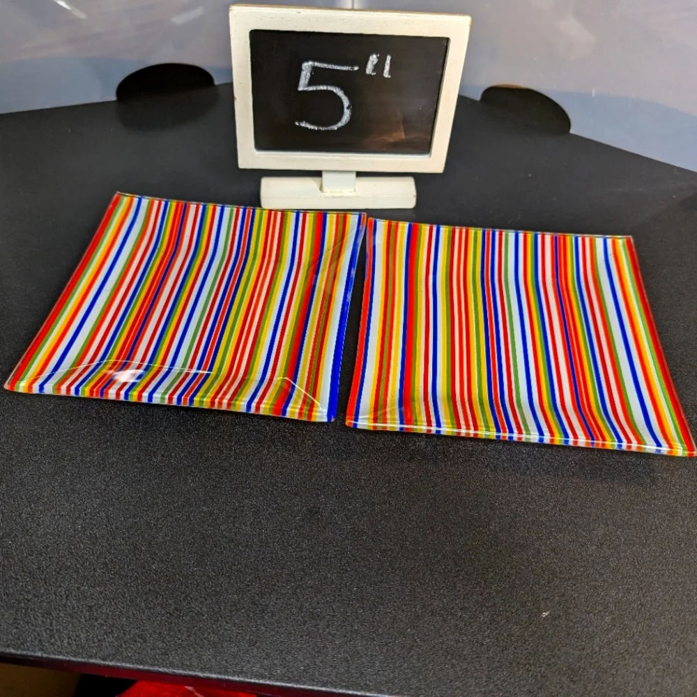 Pier 1 vintage colorful striped festive summery 5