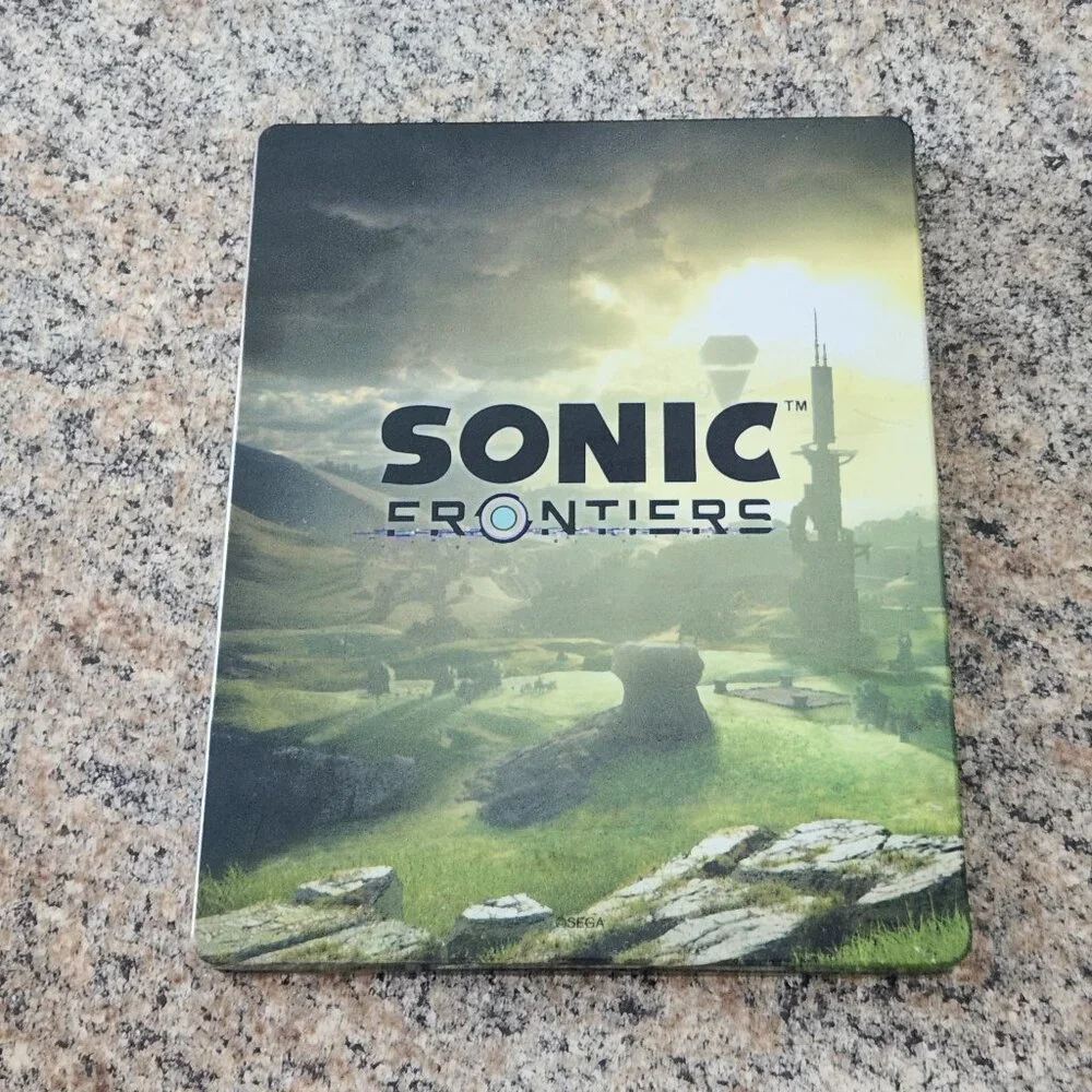 Sonic Frontiers Steelbook Case‎ Only – Collector’s Display Edition