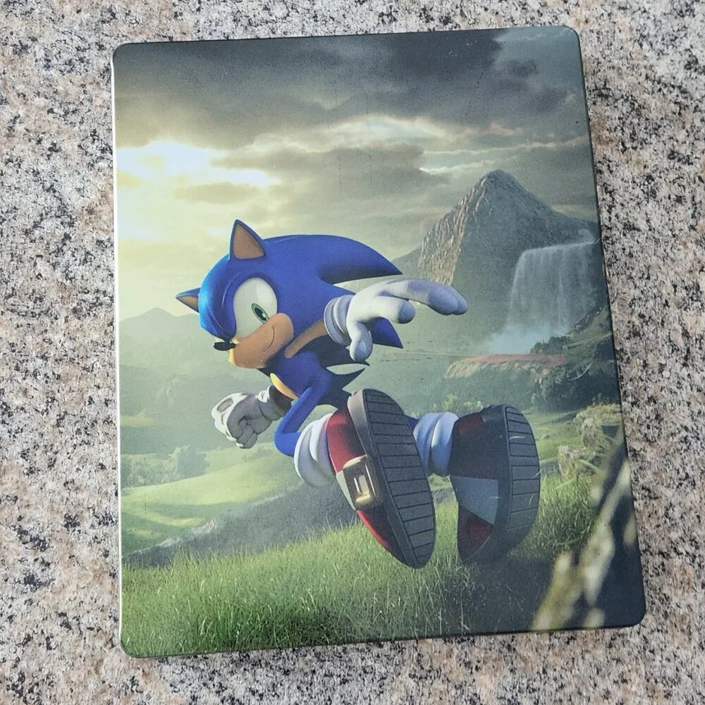 Sonic The Hedgehog completing landscapes