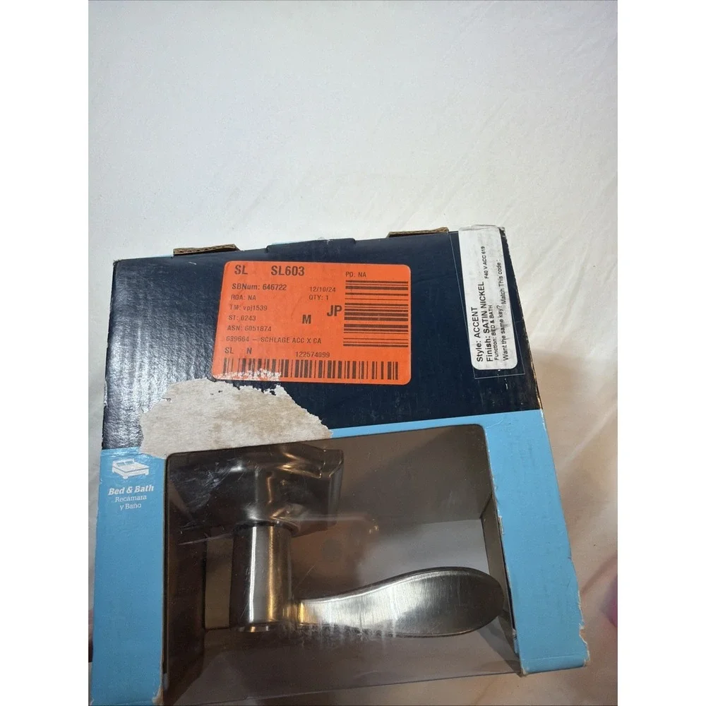 Schlage nickel privacy modern