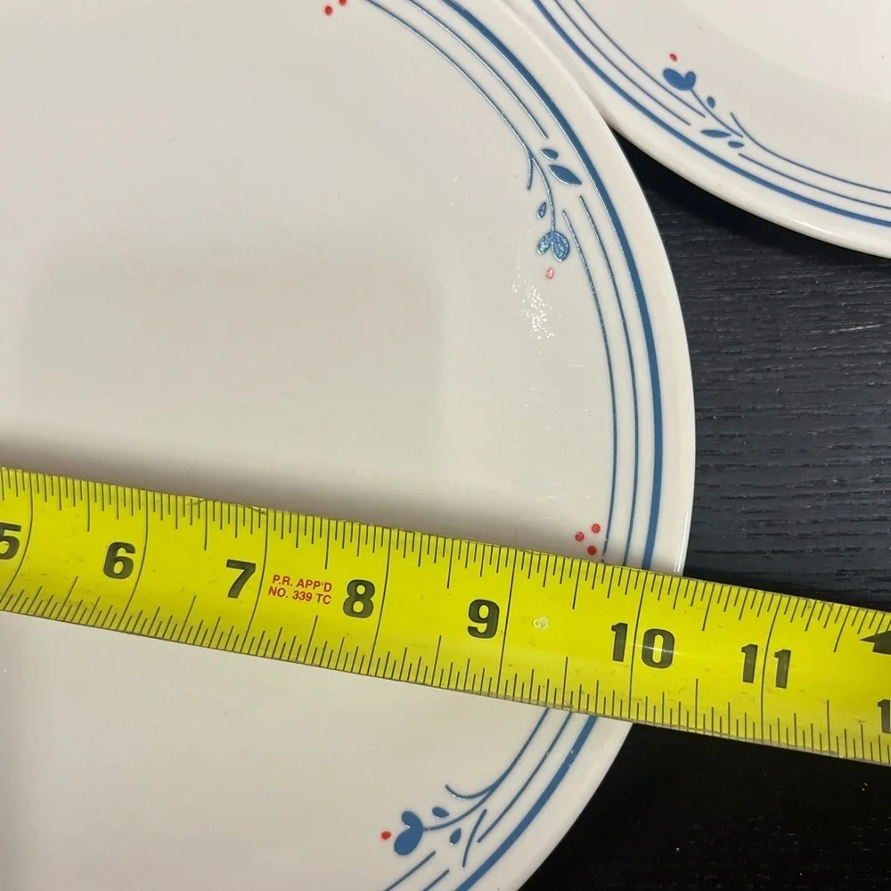 Corelle smoke violet plates
