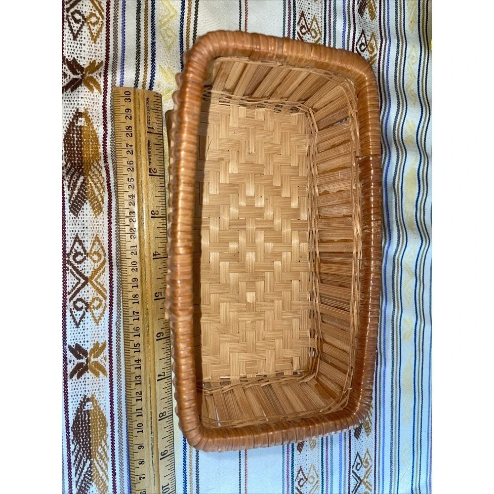 Rattan Basket Planter‎ Organizer