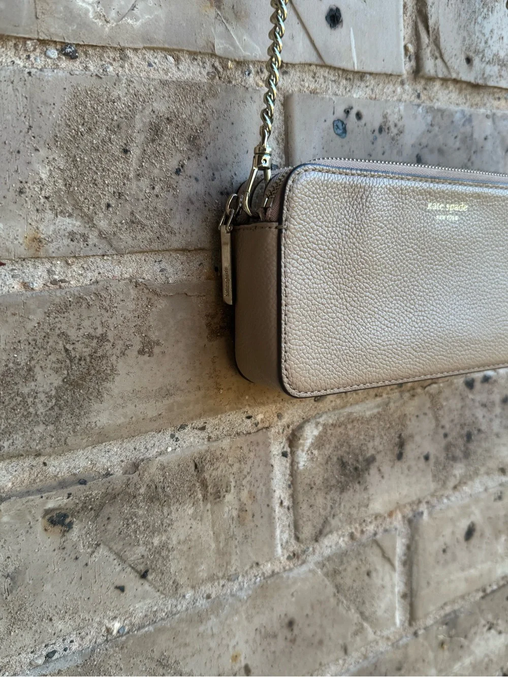 kate spade slim pebbled