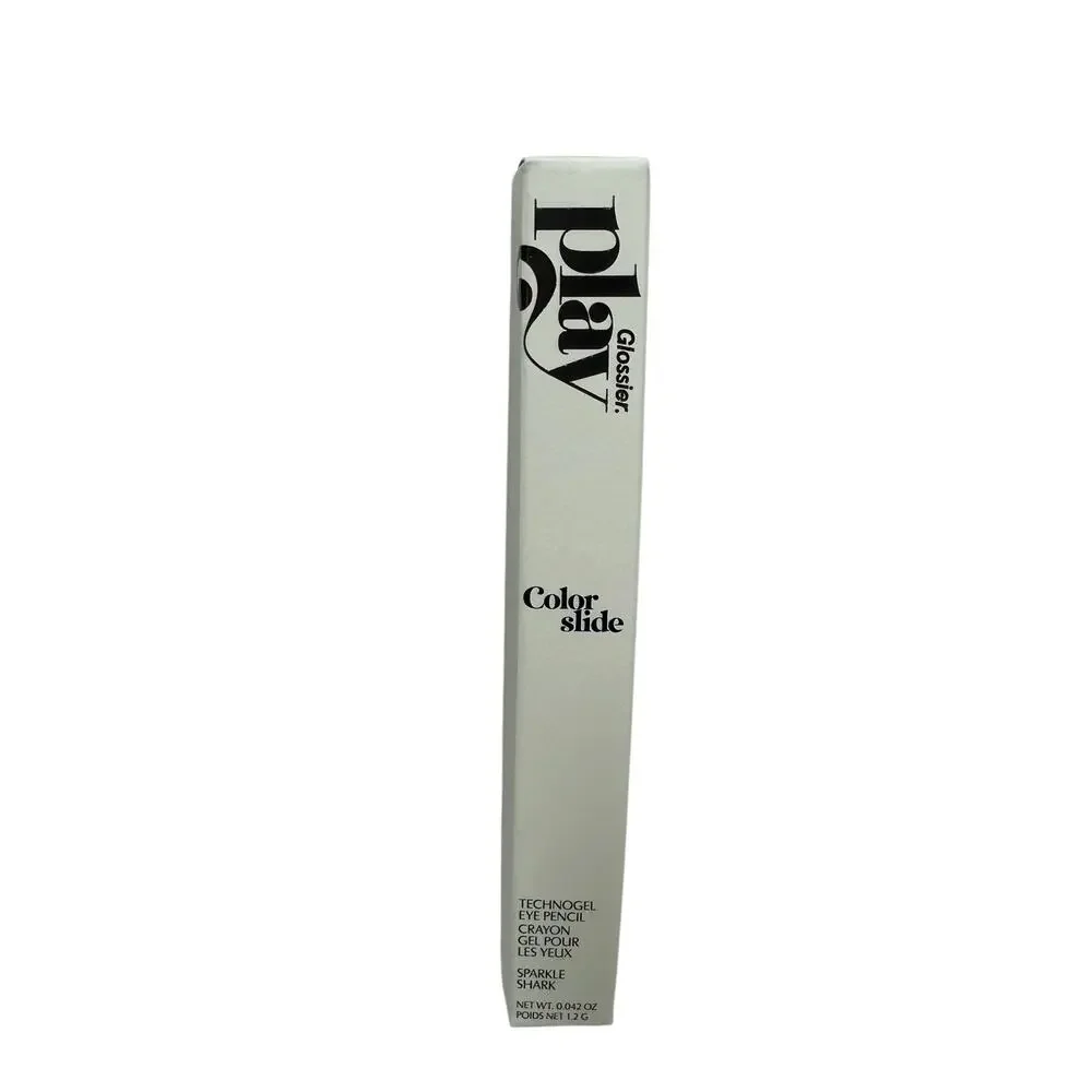 Glossier Play Color Slide Techno Gel Eye Pencil 0.042 oz. SPARKLE SHARK NEW
