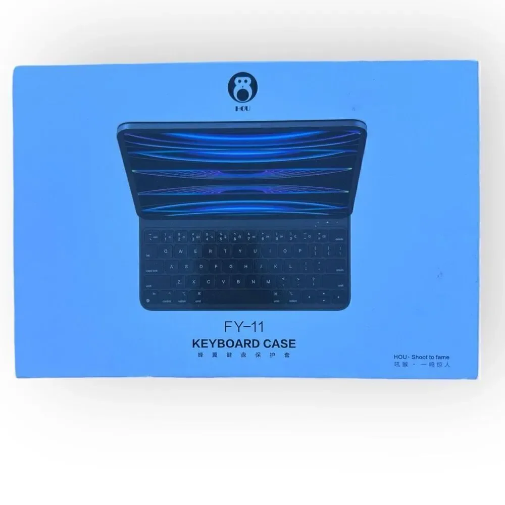 FYI-11 wireless keyboard/case deep blue fits 11inch iPad Pro 1-4 & iPad Air 4/5