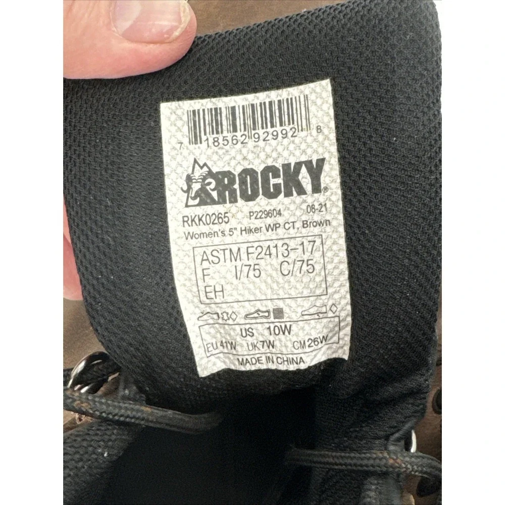 Rocky waterproof work