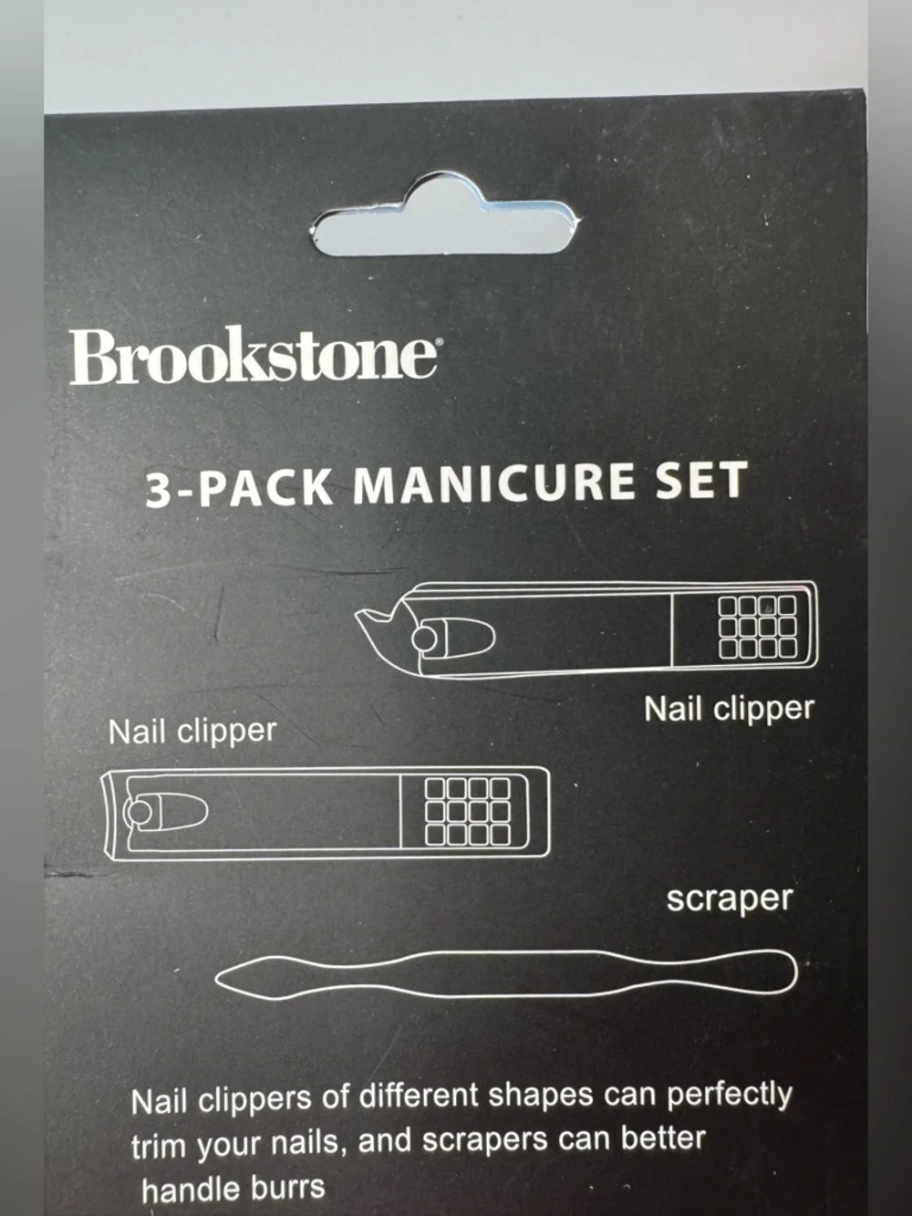 Brookstone nail metal