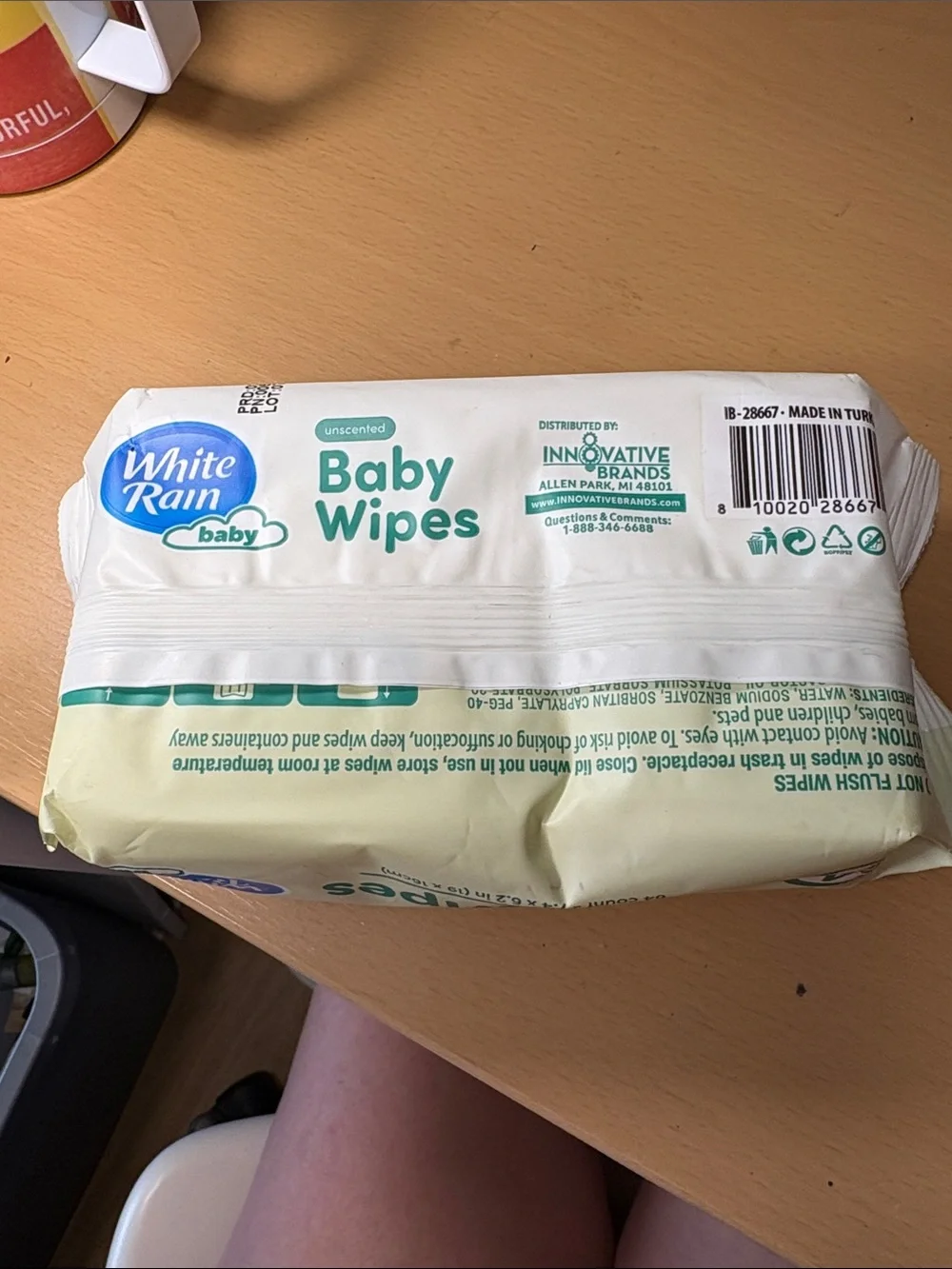 White rain baby unscented
