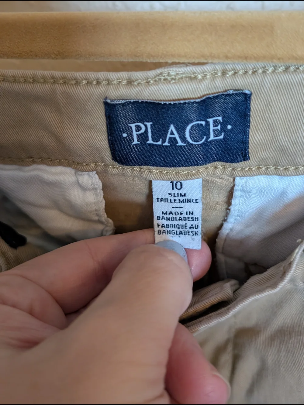 The Children's Place Boys Khaki Chinos - Beige