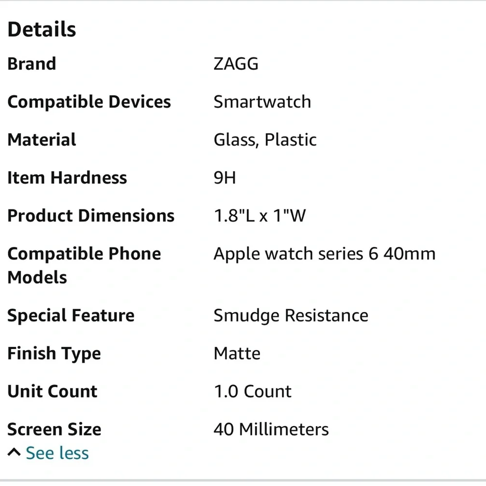 ZAGG invisible shield