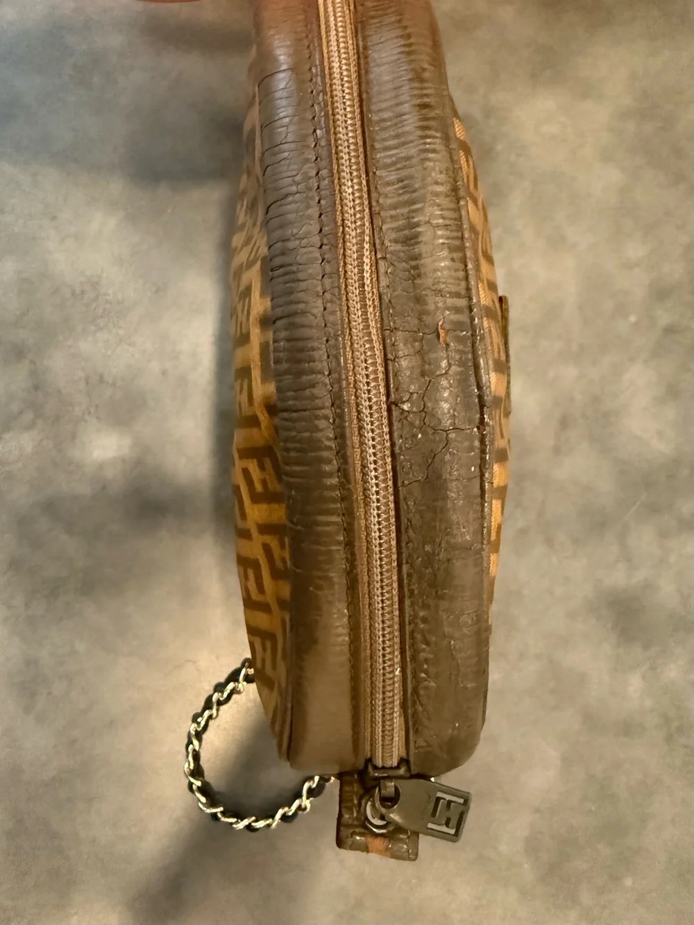 Fendi leather or originally