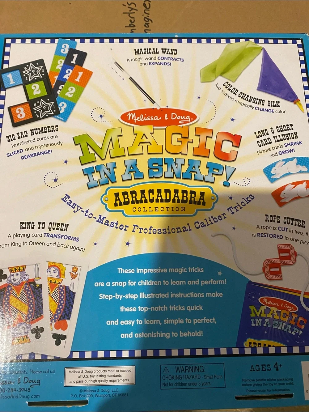 Melissa & Doug set tricks