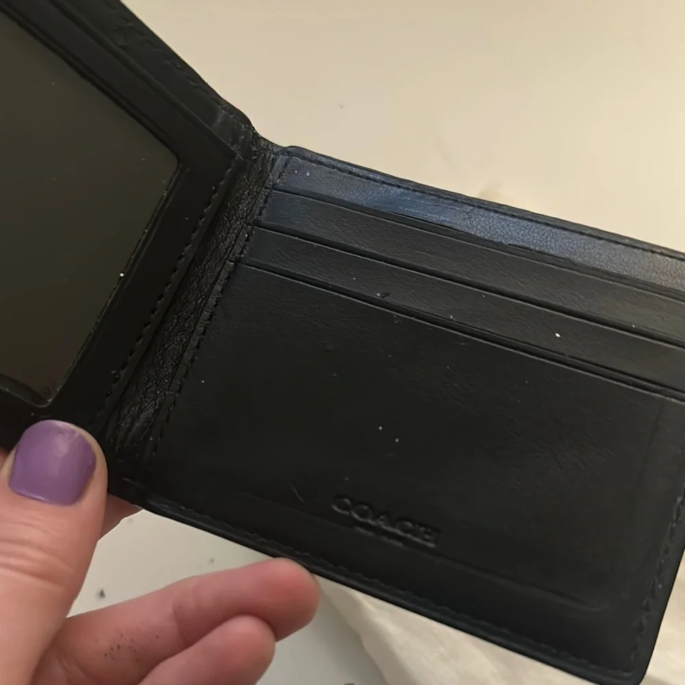 Coach men bifold