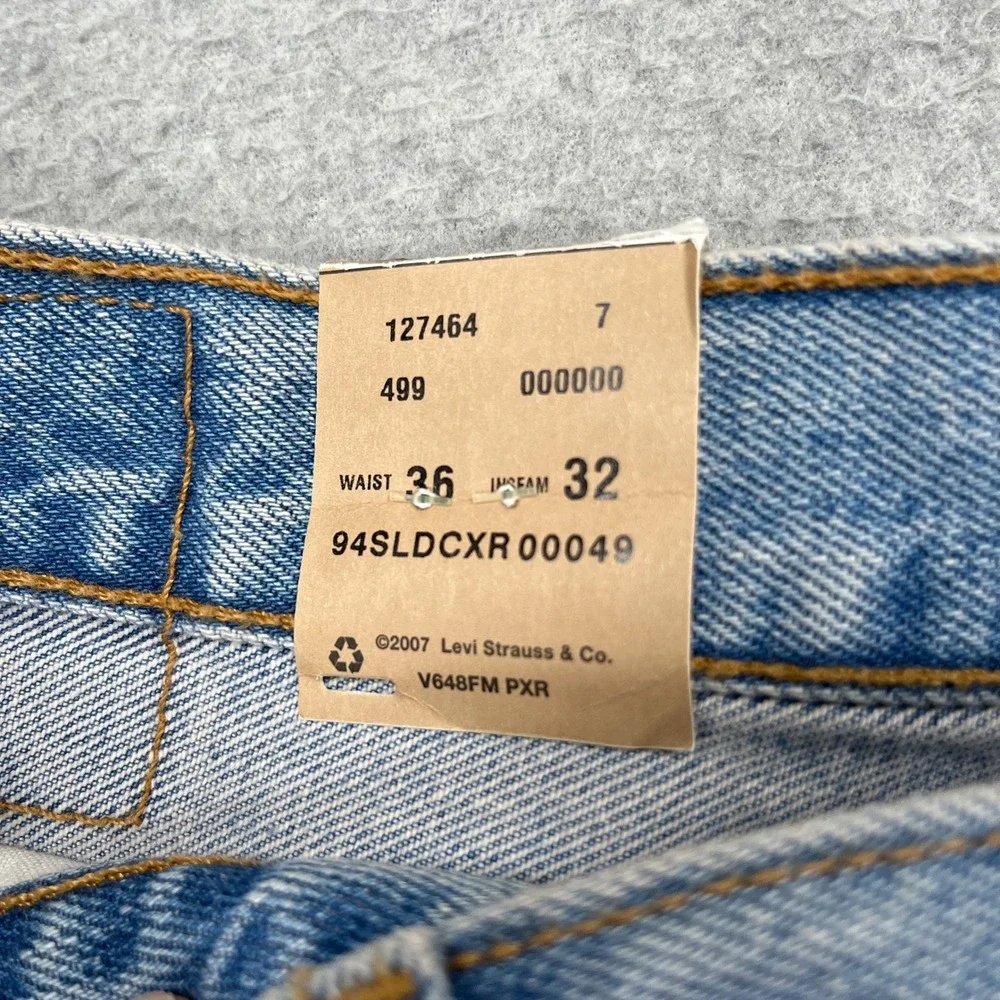Levis new shrinkage tears