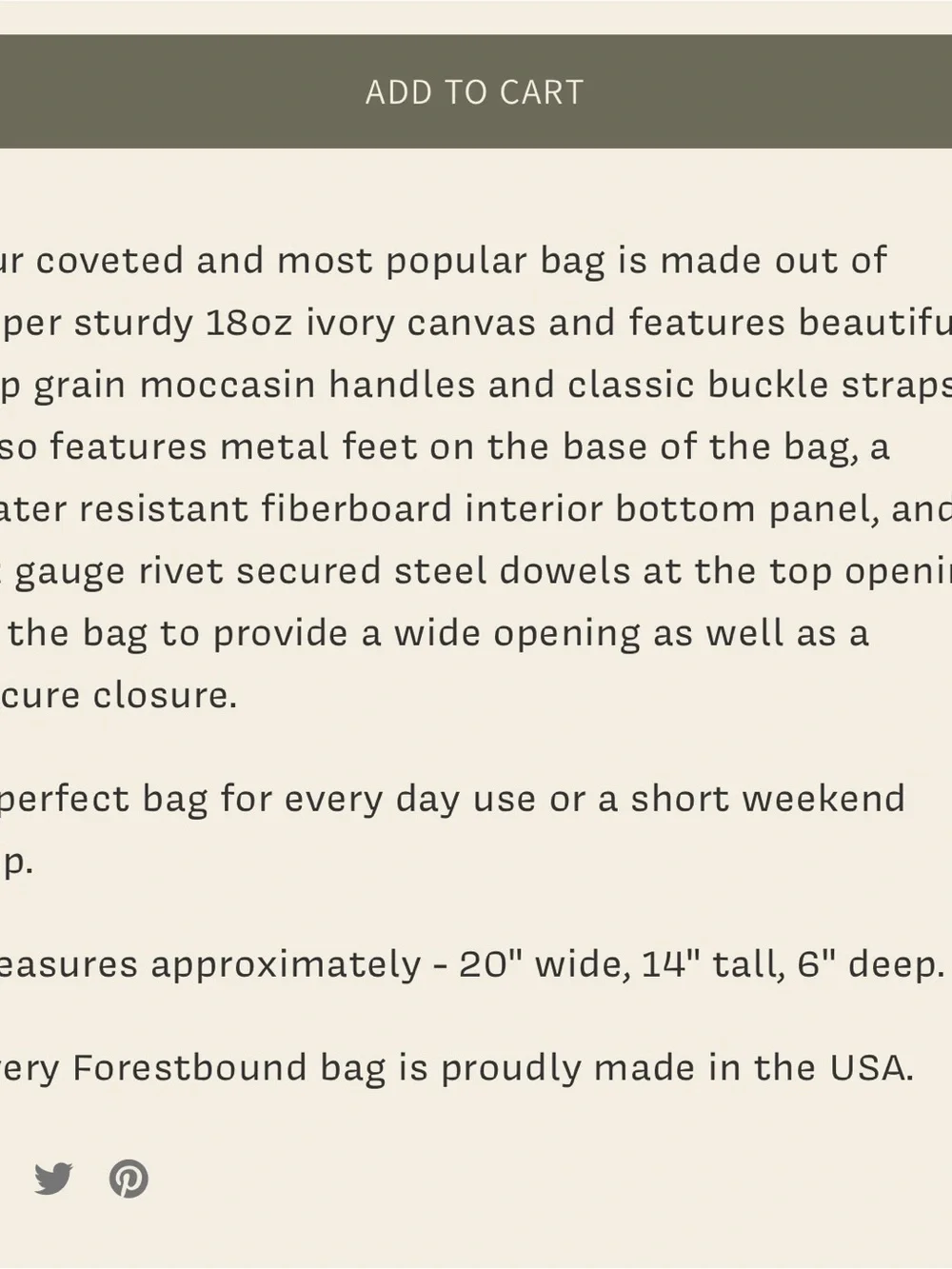 forestbound sturdy cream